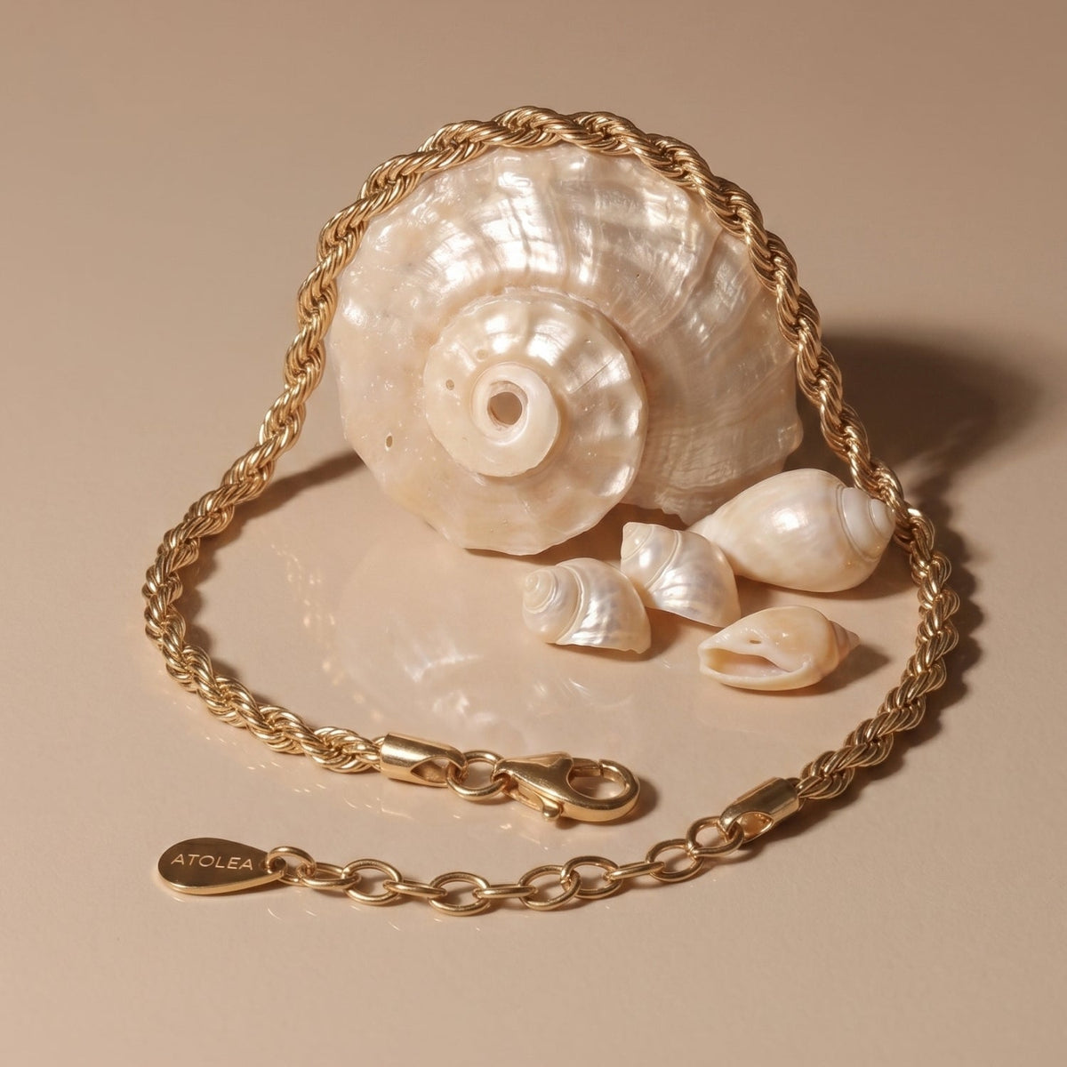 Pulsera de cadena de cuerda "Calvi"