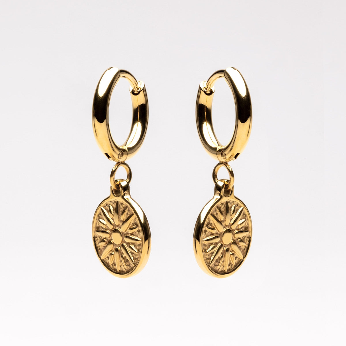 Golden Sun Earrings