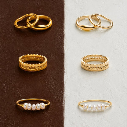 Set de anillos diarios