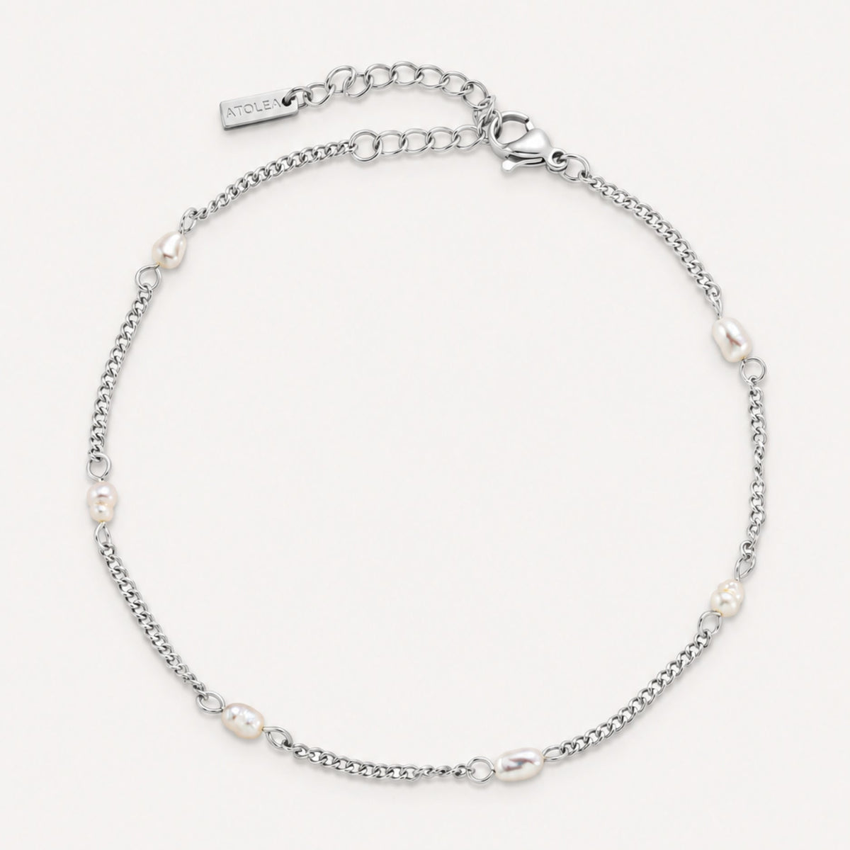 Tobillera de perlas de agua dulce