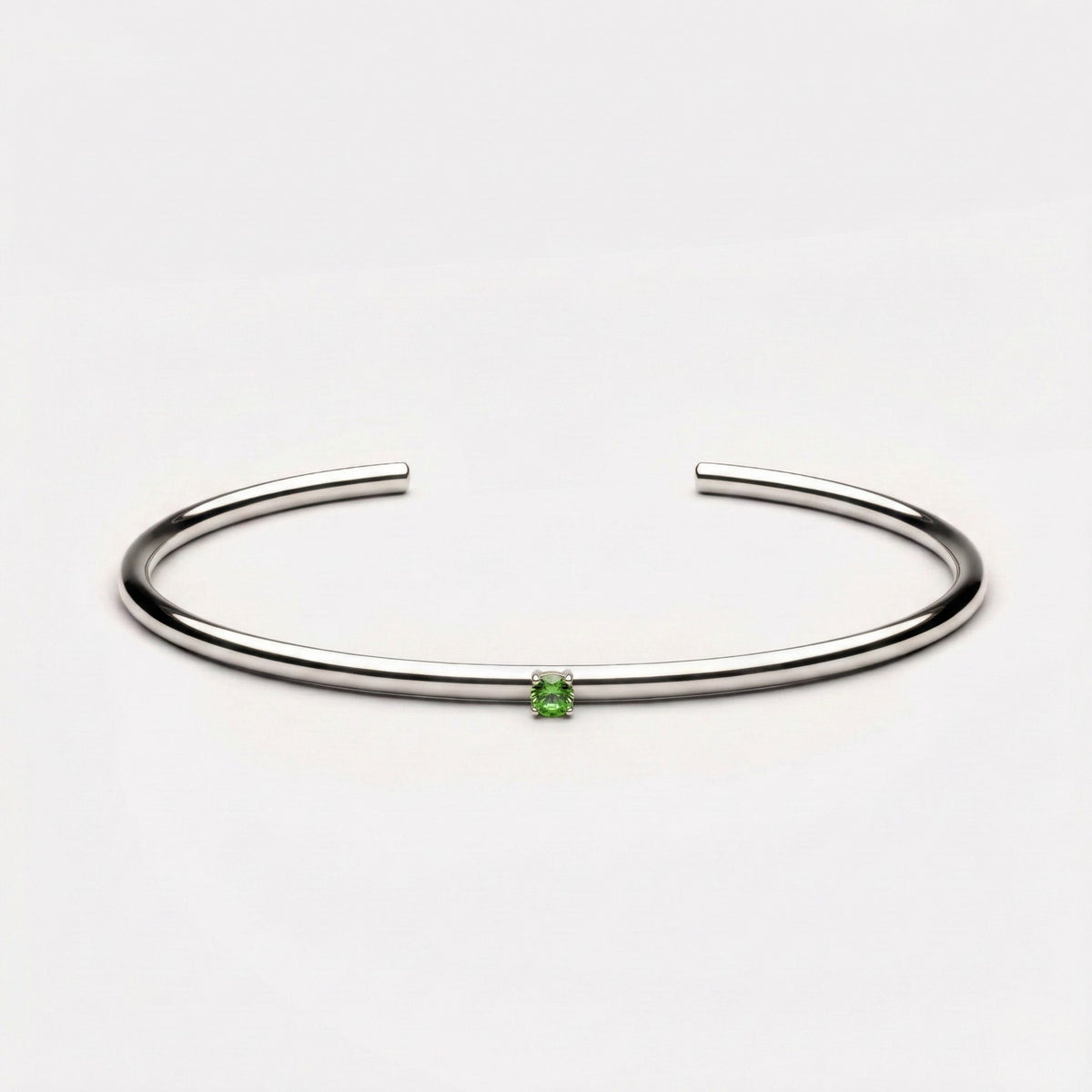 Thin Emerald Cuff