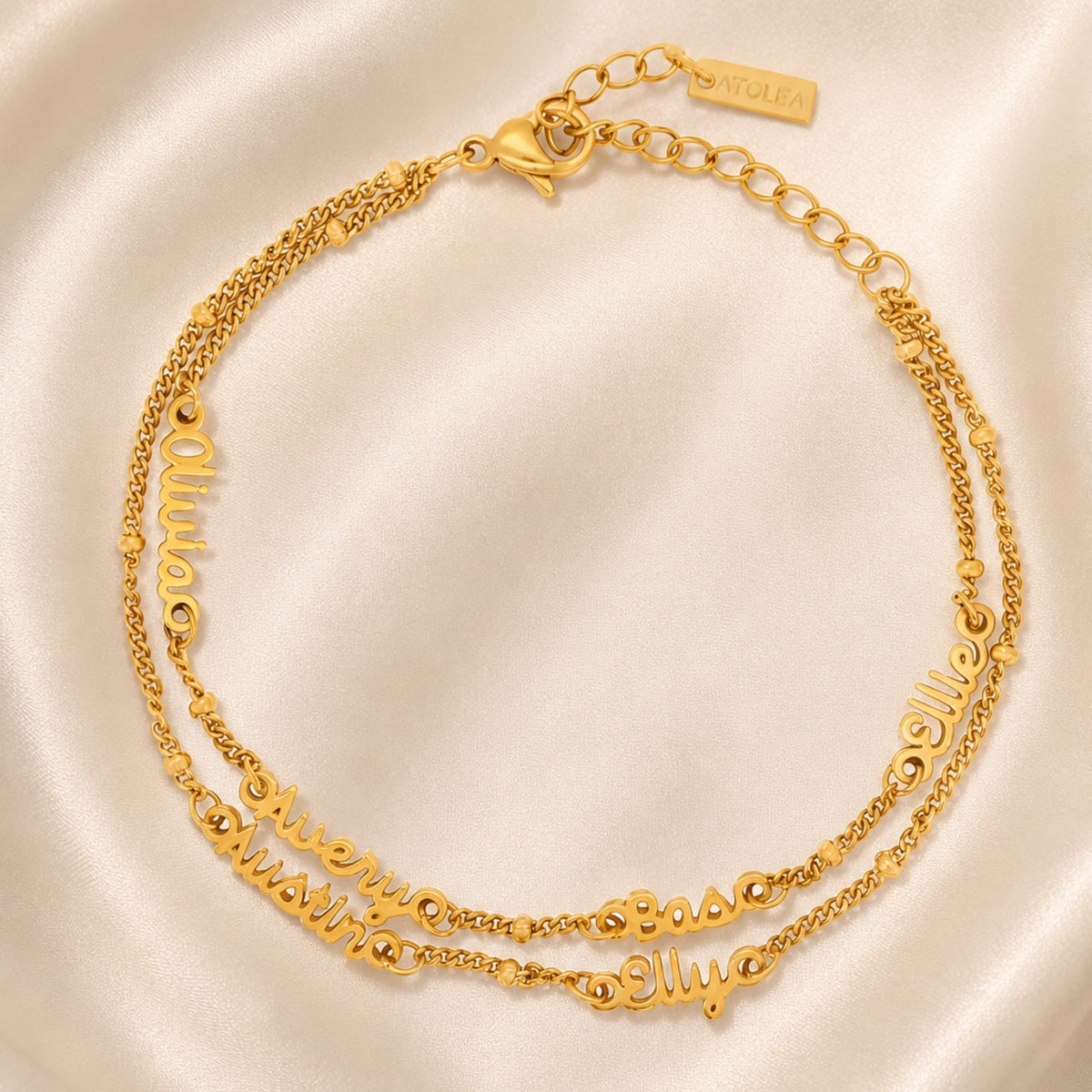 Pulsera con nombre